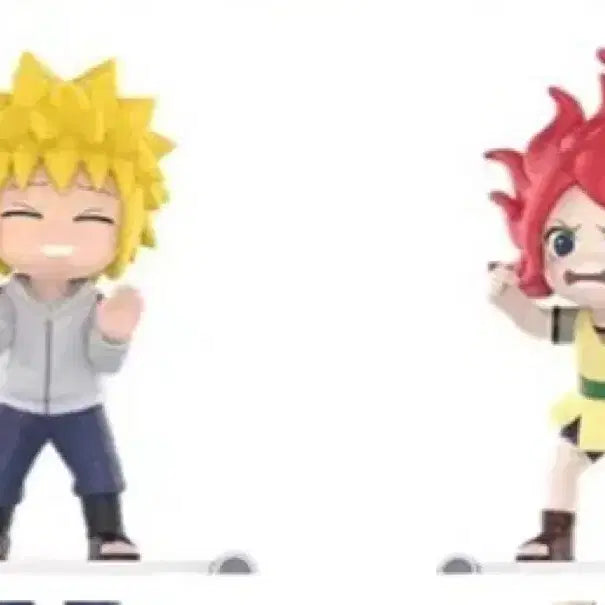[BUNJANG] Pop Mart Naruto Childhood Minato &amp; Kushina Bundle Set / 나루토 팝마트 유년시절, 어린시절 미나토 쿠시나 일괄로 판매합니다.