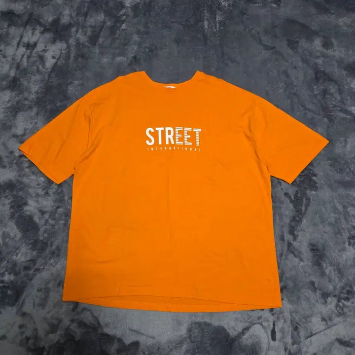 [BUNJANG] Oversized Fit Printed Short Sleeve T-Shirt / (F)오버핏 프린팅 반팔 티셔츠