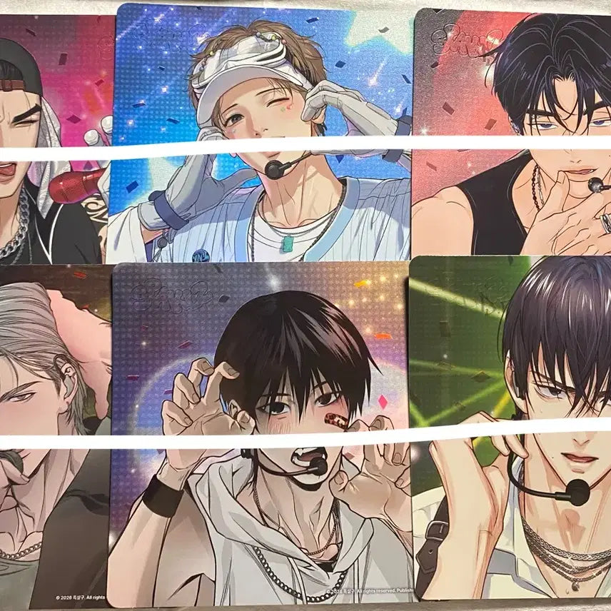 [BUNJANG] Sparkles Jinx Direct Cam Postcard Bundle Set / 스파클즈 직캠엽서 징크스 검은목마 향의경계 사랑은환상 일괄 판매