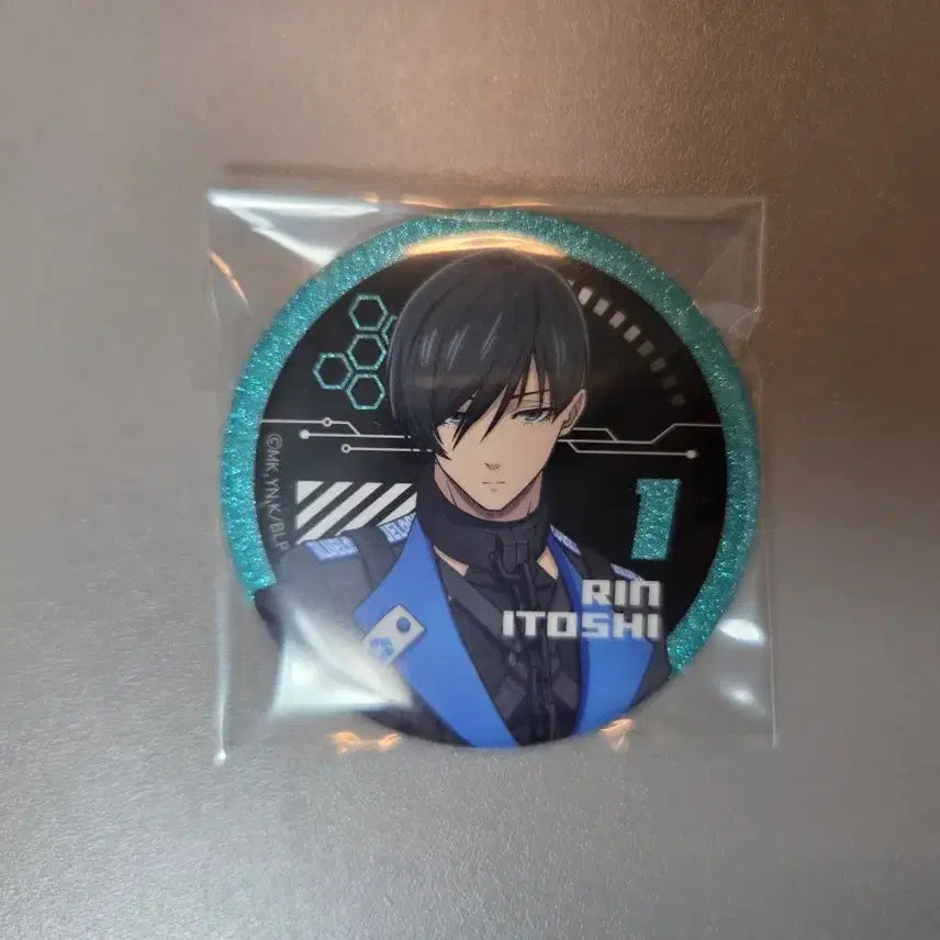 [BUNJANG] Blue Lock Rin Cyberpunk Can Badge / 블루록 린 사이버펑크 캔뱃지