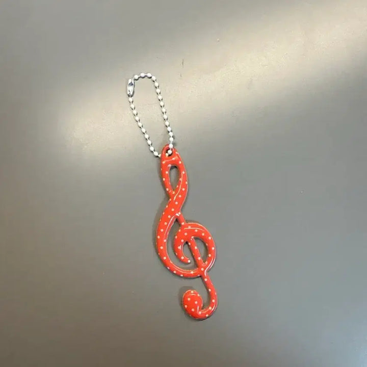 [BUNJANG] Music Note Dot Keyring / 음표 도트 키링
