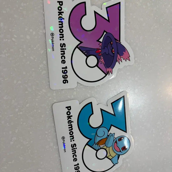 [BUNJANG] Pokemon 30th Anniversary Stickers / 포켓몬 30주년 기념 스티커