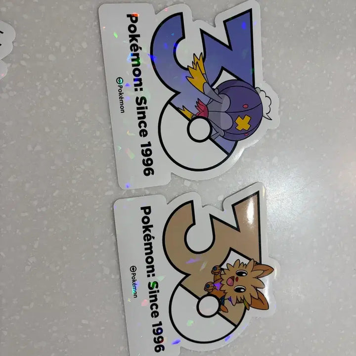 [BUNJANG] Pokemon 30th Anniversary Stickers / 포켓몬 30주년 기념 스티커