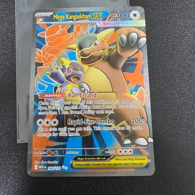 [BUNJANG] Pokemon Card Kangaskhan EX SR North American Version / 포켓몬 카드 메가캥카 EX sr 북미판 영판