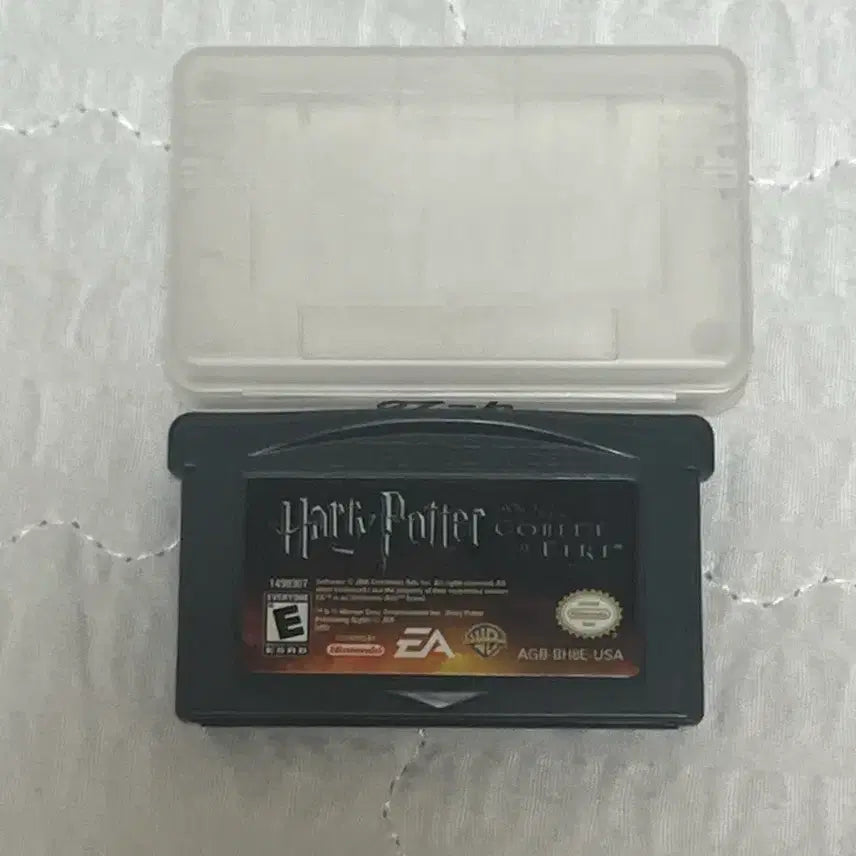 [BUNJANG] Nintendo Game Boy Harry Potter and the Goblet of Fire Cartridge + 1-Slot Case / 닌텐도 게임보이 해리포터와 불의잔 알팩+1구케이스