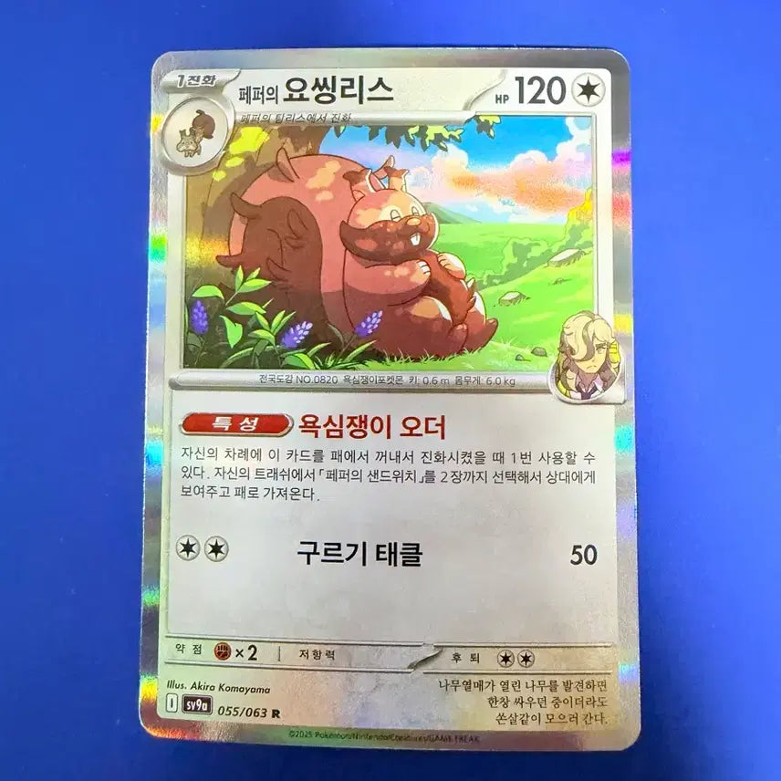 [BUNJANG] Pokemon Card Yosirelis Card / 포켓몬카드 요씽리스 카드
