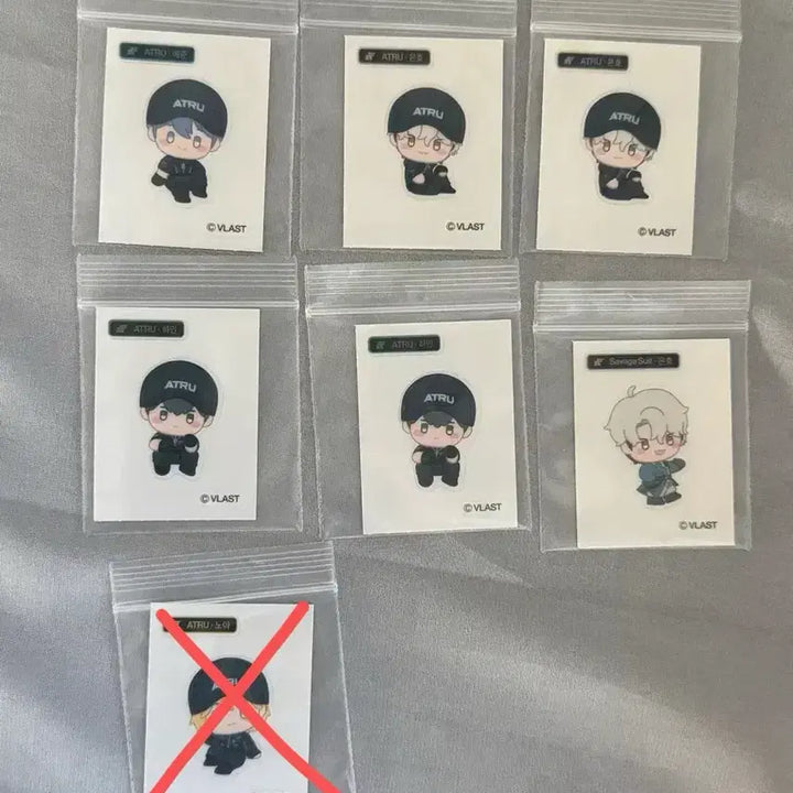 [BUNJANG] PLAVE GS Kkalpatu Ttibusil (Sticker) Bundle Set / 플레이브 GS / 칼파투 띠부씰 중복 판매