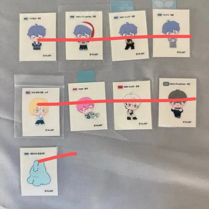 [BUNJANG] PLAVE GS Kkalpatu Ttibusil (Sticker) Bundle Set / 플레이브 GS / 칼파투 띠부씰 중복 판매
