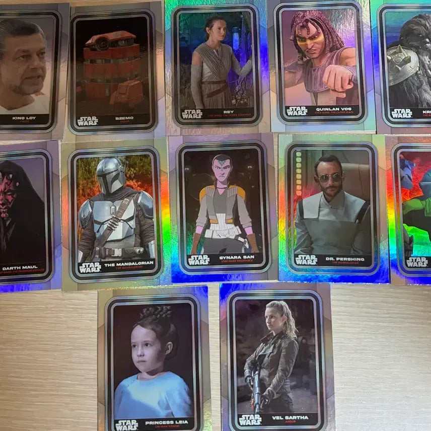 [BUNJANG] Star Wars Card Bundle (12 Cards) / 스타워즈 카드 12장 일괄