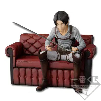 [BUNJANG] Attack on Titan Ichiban Kuji B Prize Sofubi Levi / (택포 10) 진격의 거인 자유로의 진격 B상 소파 리바이