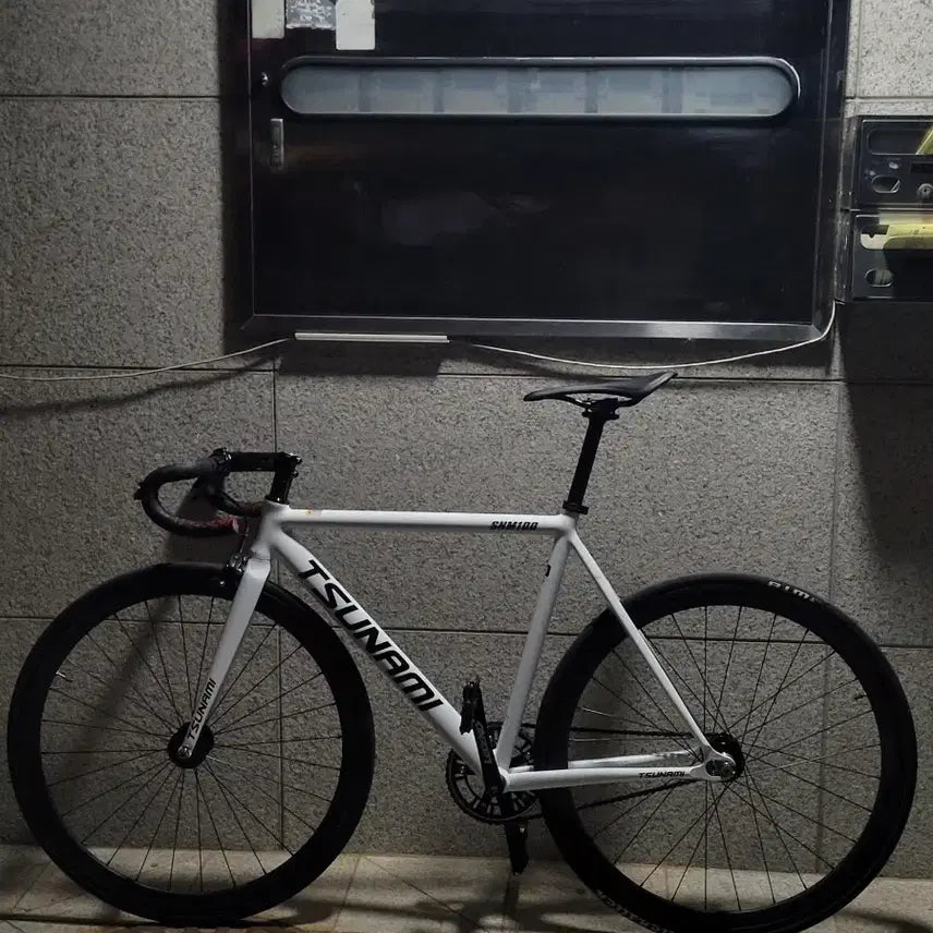 [BUNJANG] Tsunami White M Bicycle Frame / 쓰나미 화이트