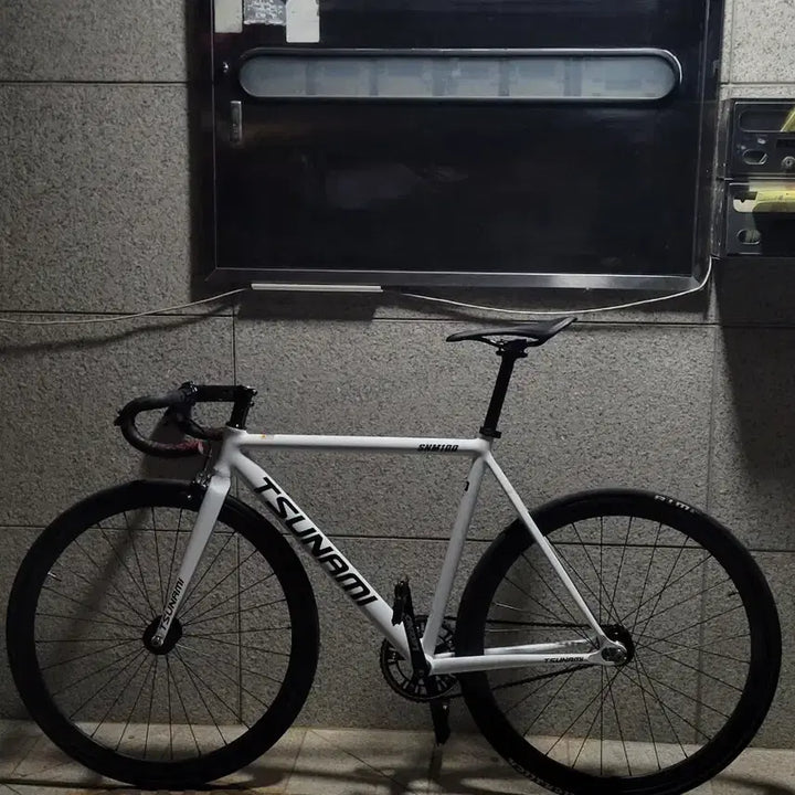 [BUNJANG] Tsunami White M Bicycle Frame / 쓰나미 화이트