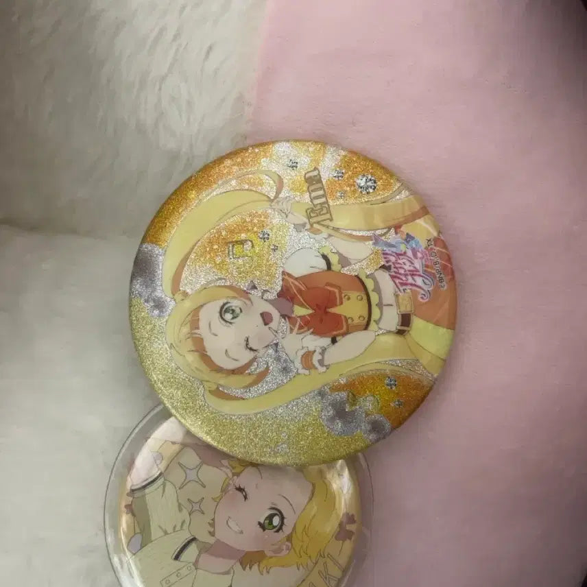 [BUNJANG] Aikatsu Hinata Ema Can Badge Set / 급전 아이카츠 히나타 에마 캔뱃지