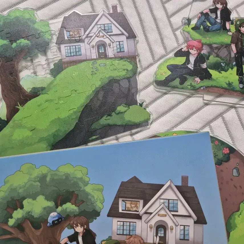 [BUNJANG] 잠뜰TV Izit Puzzle Acrylic Stand / 잠뜰tv 이웃좀 아크릴 스탠드 팝니다!