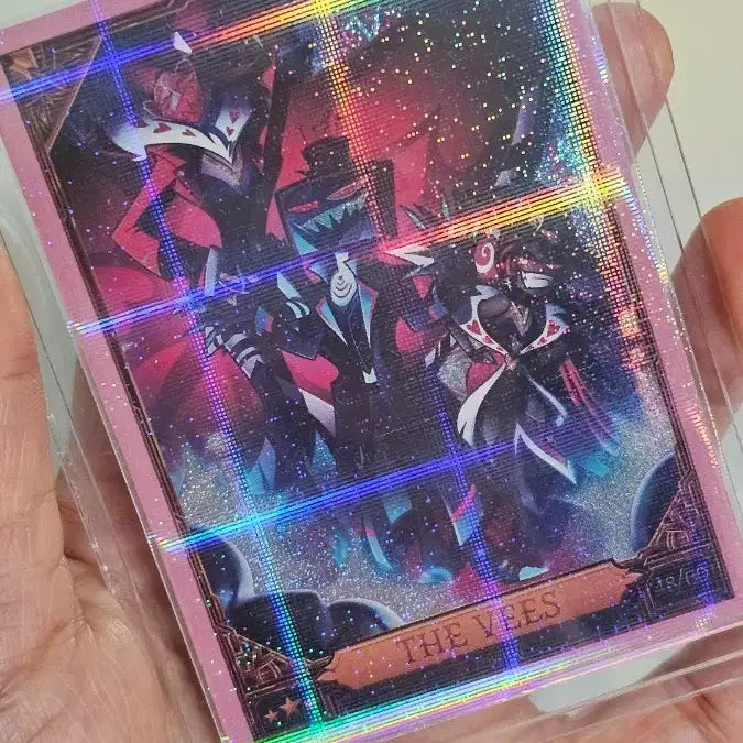 [BUNJANG] Has Been Hotel The Boys Pink Foil Trading Card / 해즈빈 호텔 트레이딩 핑크 포일 더 브이즈 븨즈