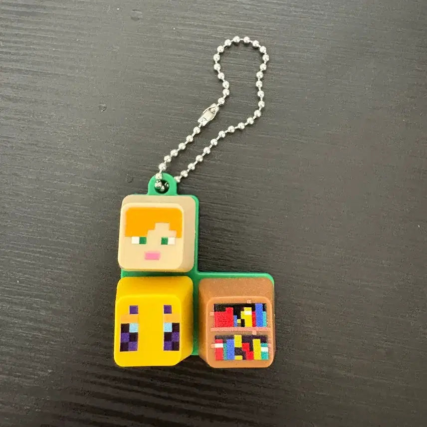 [BUNJANG] Minecraft Keycap Keychain / 마인크래프트 키캡키링