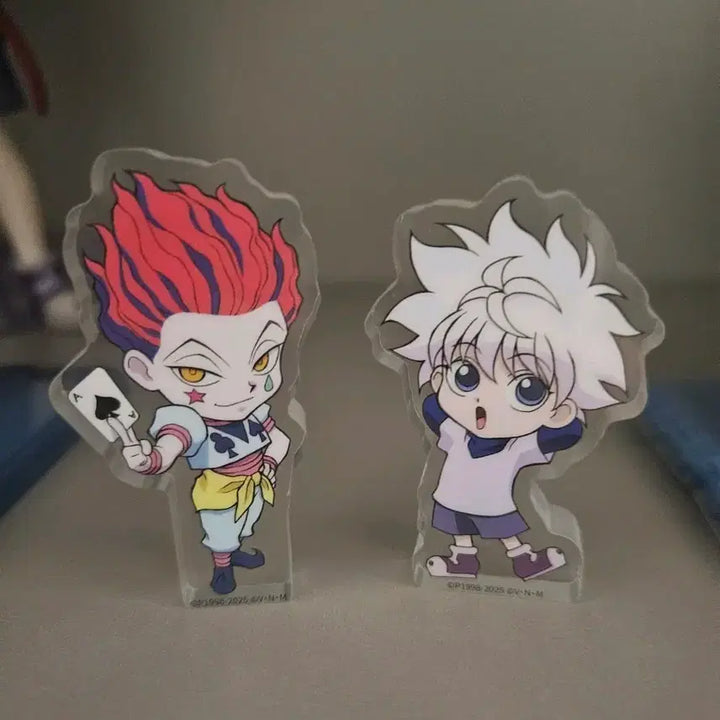 [BUNJANG] Hunter x Hunter Hisoka &amp; Killua Q Version Acrylic Corotto Bundle / 덤o)헌터헌터 히소카, 키르아 q버전 아크릴 코롯토
