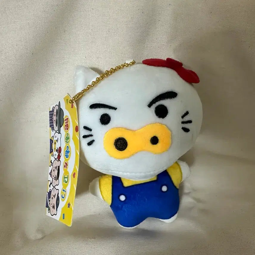 [BUNJANG] Sanrio Hello Kitty Collaboration Buriburi Daimao Plush Doll / 키티 콜라보 부리부리인형