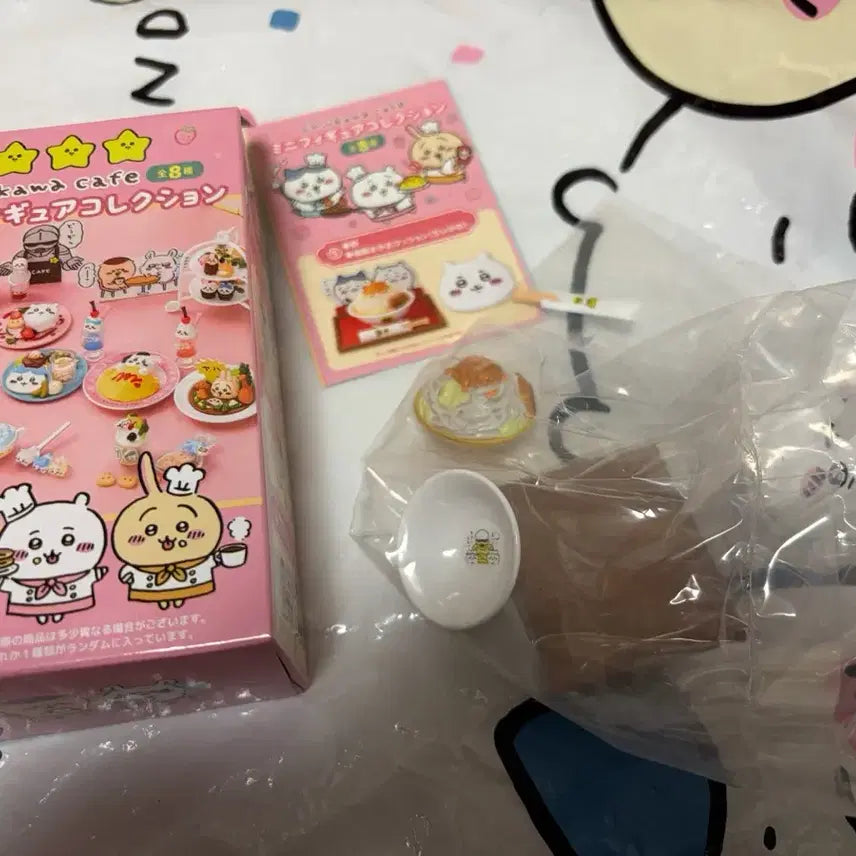 [BUNJANG] Chiikawa Cafe Mini Figure Collection - Box Opened, Sealed / 치이카와 카페 리멘트 미니피규어 콜렉션