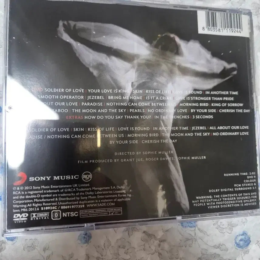 [BUNJANG] Sade Live 2011 CD+DVD / SADE (라이브 2011)음반시디