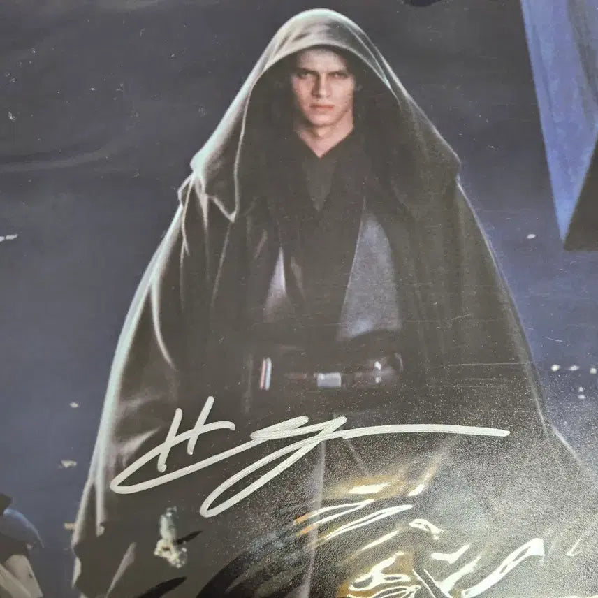 [BUNJANG] Star Wars Anakin Skywalker (Hayden Christensen) Autographed Photo / 스타워즈 아나킨 (헤이든 크리스텐슨) 친필 사인