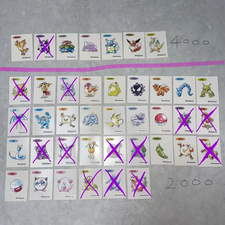 [BUNJANG] Pokemon 30th Anniversary Sticker Collection / (판매,교환)포켓몬 30주년 띠부씰