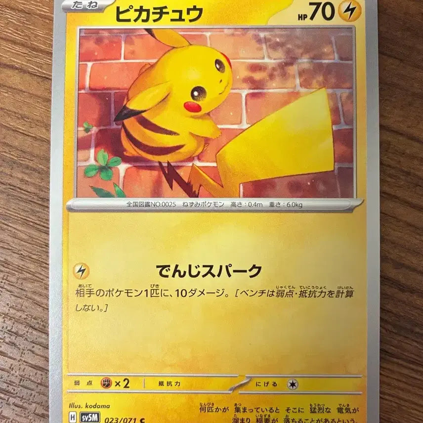 [SOLD OUT] 포켓몬카드 일판 피카츄