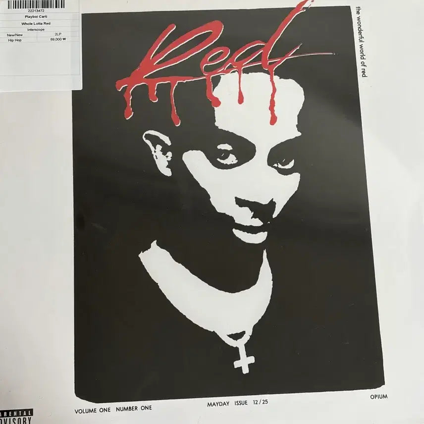 [BUNJANG] Playboi Carti Whole Lotta Red LP / 플레이보이 카티 whole lotta red wrl