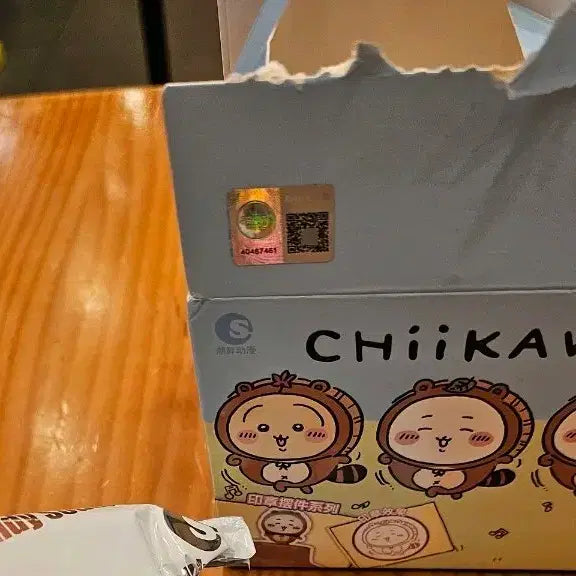 [SOLD OUT] 치이카와 너구리 스탬프 피규어 치이카와