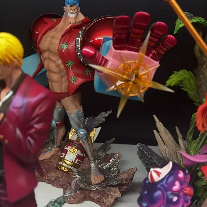 [BUNJANG] One Piece Franky 2 Years Later Figure / 원피스 lx 프랑키 레진 2년 후 복장 피규어