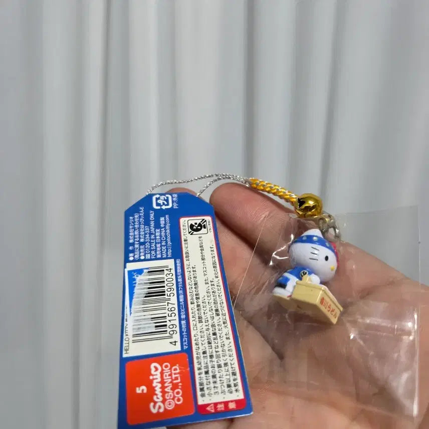 [BUNJANG] Vintage Sanrio Udon Master Hello Kitty Strap / 빈티지 토이 캐릭터 굿즈 고전 만화 인형 산리오 우동장인 헬로키티 스트랩