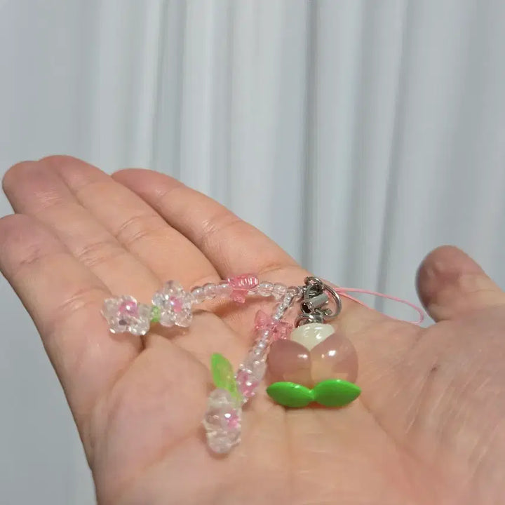 [BUNJANG] Vintage Sanrio Flower Hello Kitty Strap Doll / 빈티지 토이 캐릭터 굿즈 고전 만화 인형 산리오 플라워 헬로키티 스트랩