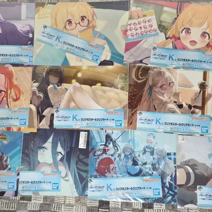 [BUNJANG] Blue Archive Ichiban Kuji K-Prize Orchestra Red Cross Neru Clear Posters / 블루아카이브 포스터 이치방쿠지 제일복권 k상 오케스트라 헌혈 적십자 네루