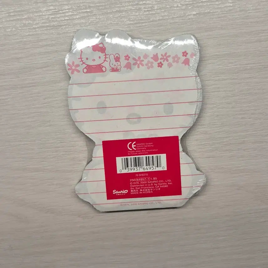[BUNJANG] Hello Kitty Classic Memo Pad (1976) / (7일 깜짝 할인) 헬로키티 고전 메모지 (1976년 제품, 초희귀!)