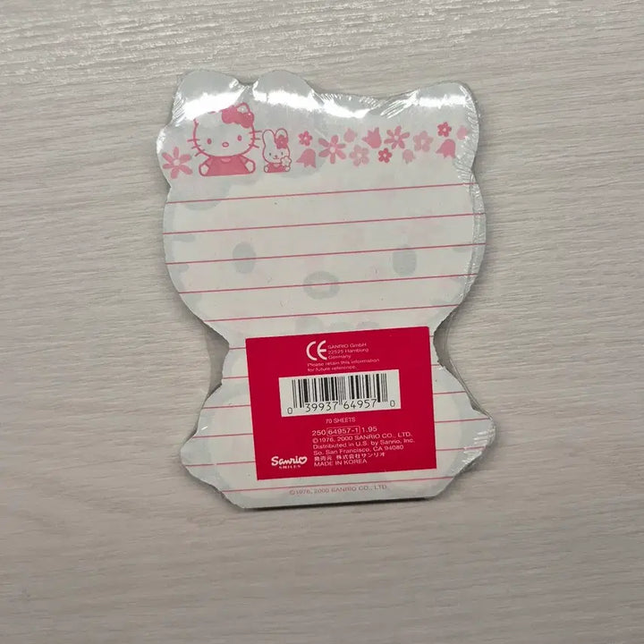 [BUNJANG] Hello Kitty Classic Memo Pad (1976) / 헬로키티 고전 메모지 (1976년 제품, 초희귀!)
