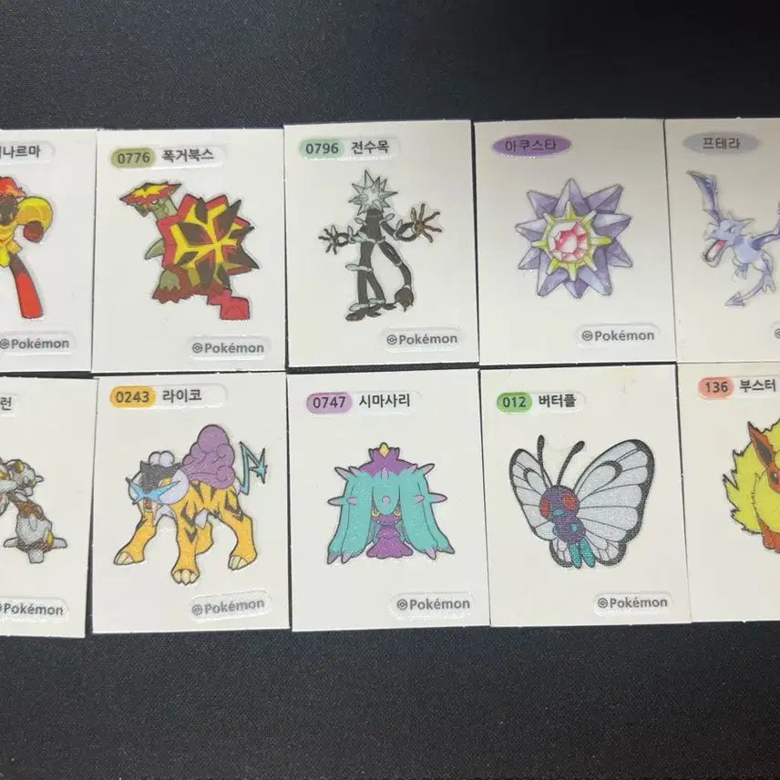 [BUNJANG] Pokemon Stickers Collection / 포켓몬 띠부띠부씰 판매합니다