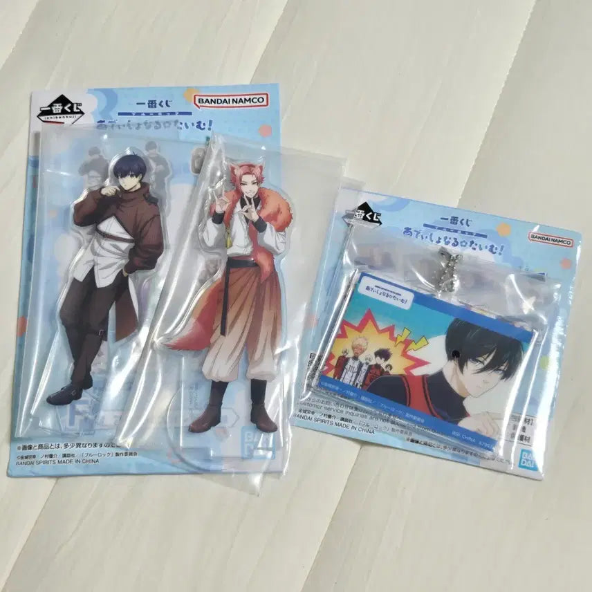 [BUNJANG] Blue Lock Additional Time Kuji Prize F &amp; H Acrylic - Rin Itoshi &amp; Isagi Yoichi / 블루록 어디셔널 타임 쿠지 F상 H상 아크릴 - 이토시 린 이사기