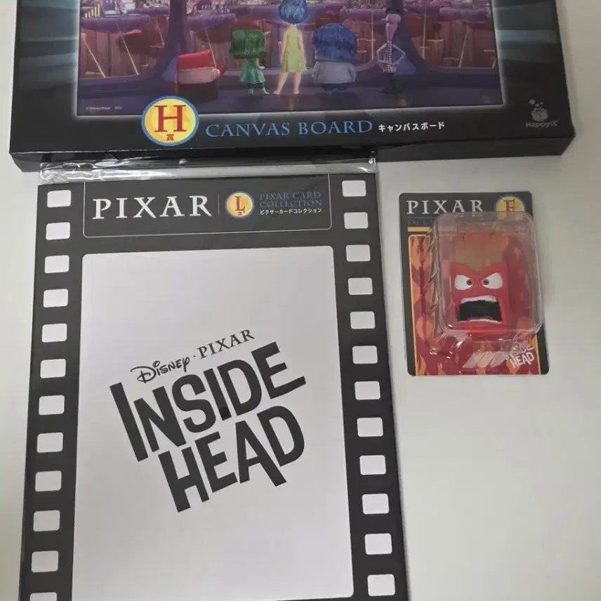 [BUNJANG] Pixar Inside Out Goods 3-Item Bundle Set / 픽사 쿠지 인사이드아웃 굿즈 3종일괄
