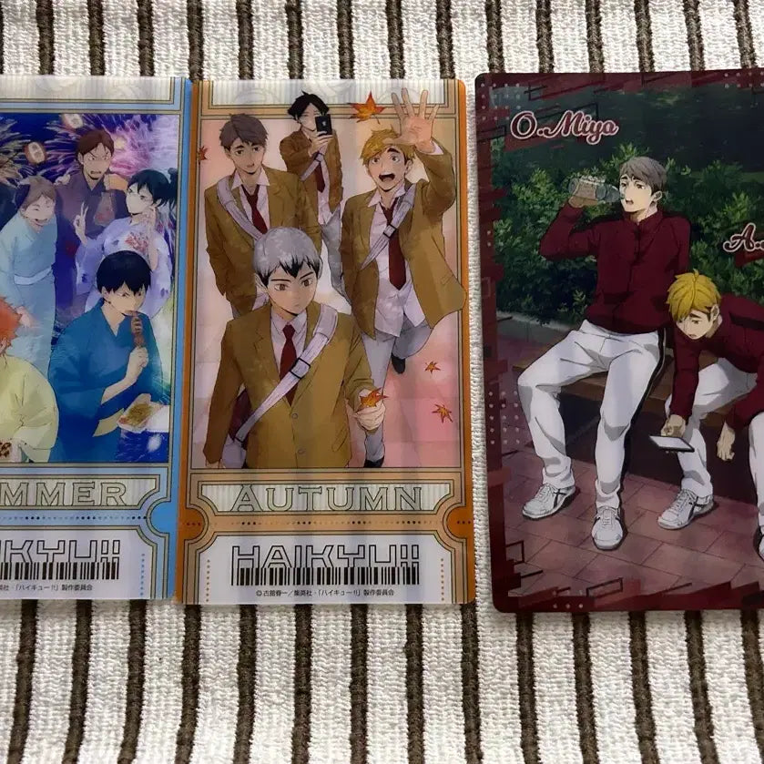[BUNJANG] Haikyu!! Clear Card Bundle Set / 일괄) 하이큐!! 클리어카드