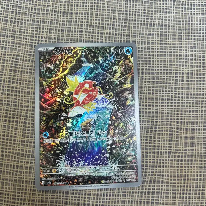 [BUNJANG] Shinjikanda Magikarp Figure / 신지칸다 잉어킹ar+기라티나ur팝니다