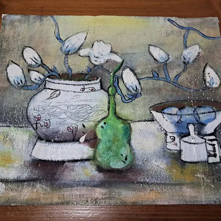 [BUNJANG] Oil Painting Still Life / 유화 정물 그림