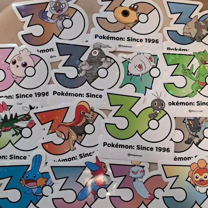 [BUNJANG] Pokemon 30th Anniversary Dakoo Sticker / 포켓몬 30주년 스티커 다꼬리 구매해요