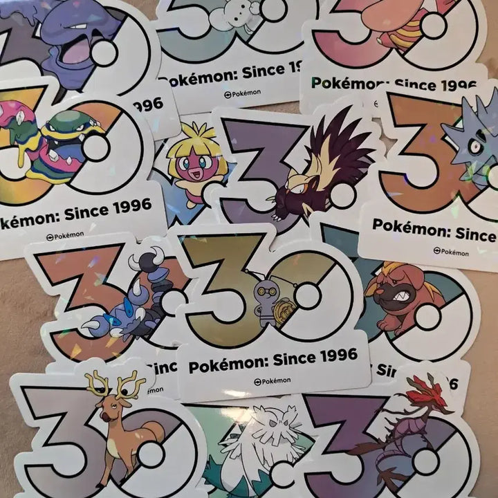 [BUNJANG] Pokemon 30th Anniversary Dakoo Sticker / 포켓몬 30주년 스티커 다꼬리 구매해요