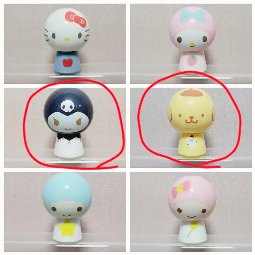 [BUNJANG] Sanrio Characters Candy Candy Doll Figure (Dango Series) / 산리오 캐릭터 캔디캔디돌 인형 피규어 (당고시리즈)