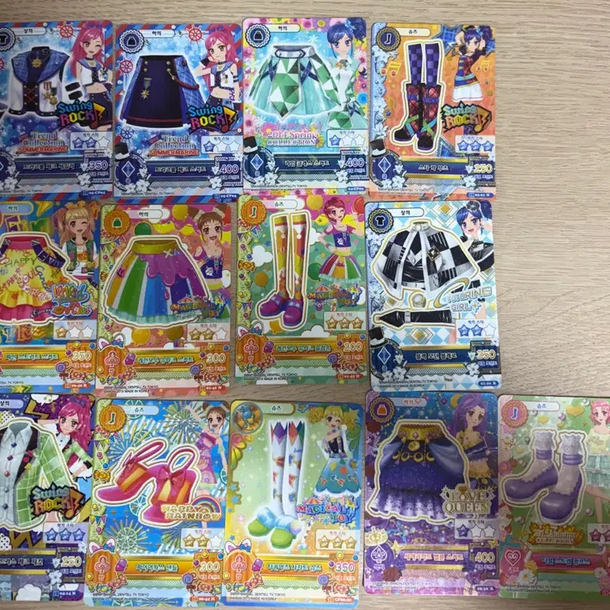 [BUNJANG] Aikatsu! Episode 13 Card Bundle Set / 아이엠스타 아이카츠 한판 카드 13장 일괄 판매