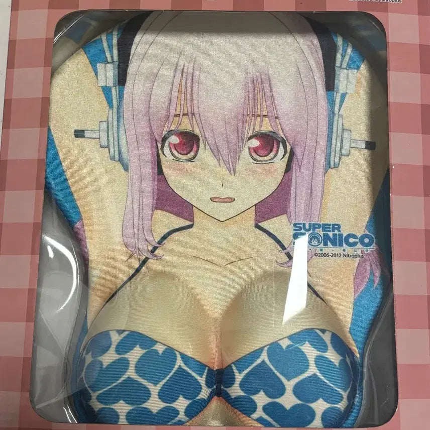 [BUNJANG] Super Sonico Chest Mousepad / 슈퍼소니코 가슴 마우스패드