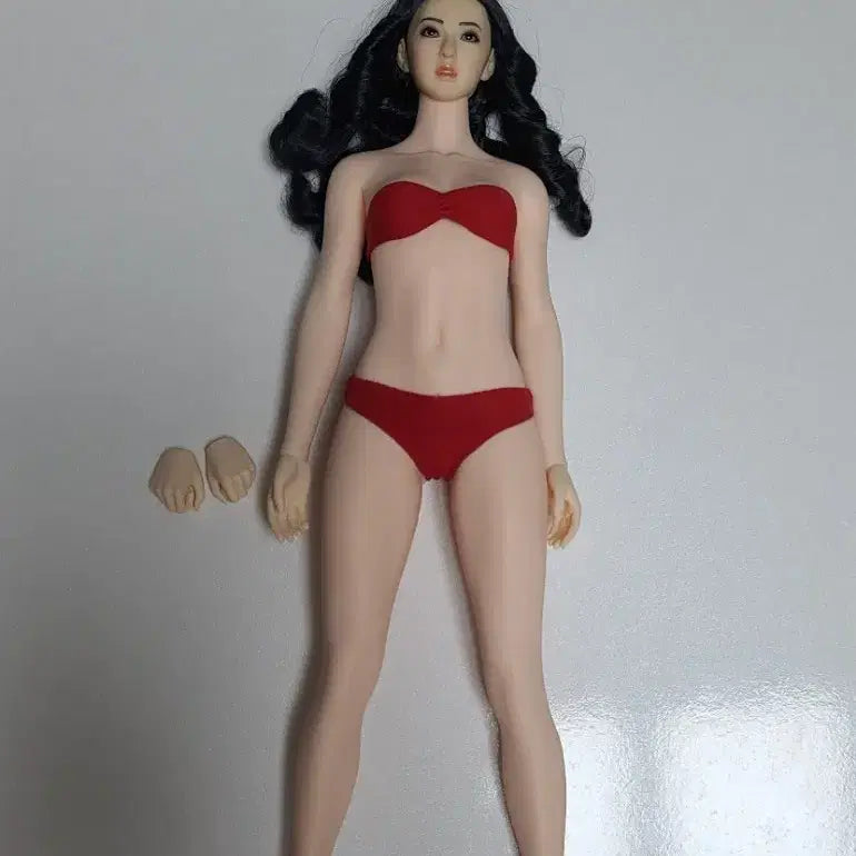 [BUNJANG] TBLeague 1/6 Scale Silicone Seamless Female Body (S46B) with Head / TBLeague 1/6 실리콘 심리스 여성 바디 +전용 헤드 (S46B)
