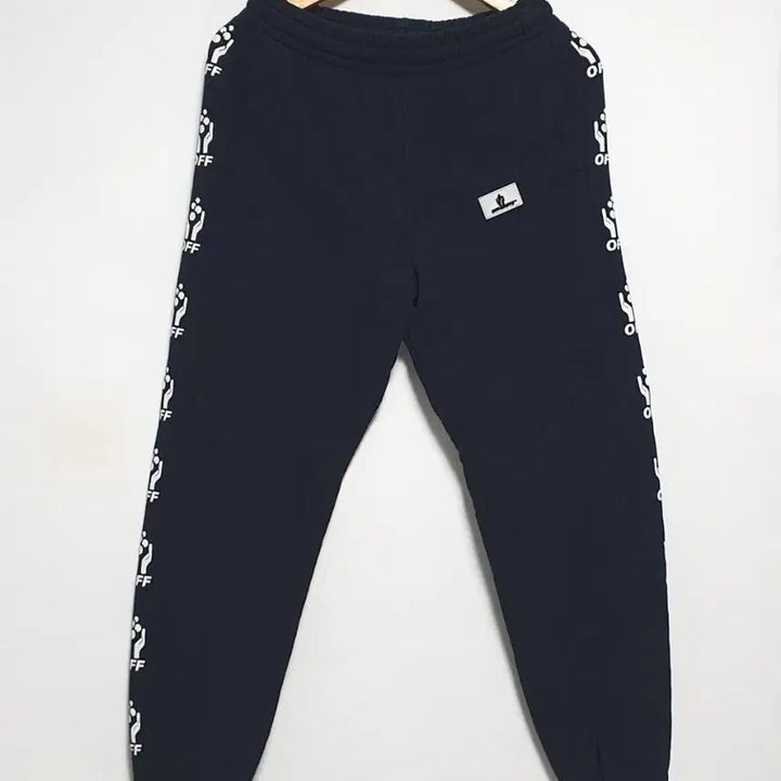 [BUNJANG] Off-White Jogger Pants Black (Size S) / 오프화이트 정품 스웻 조거팬츠 s사이즈 블랙