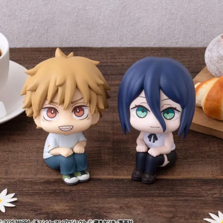[BUNJANG] Chainsaw Man Denji &amp; Reze Lookup Figure Bundle Set with Bonus / 체인소맨 덴지,레제 룩업 피규어 일괄 판매 특전o