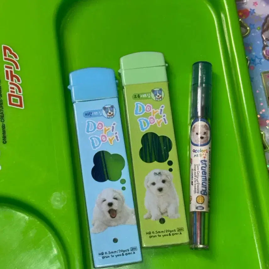 [BUNJANG] Mr. K Truemong Dori Dori Mechanical Pencil Lead Bundle Set / [일괄] 고전문구 미스터케이 트루멍 Dori Dori 샤프심 3종